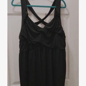 Women’s, Torrid size 4, polka dot tank top